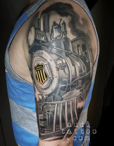 tattoos/ - old locomotive train - 131280